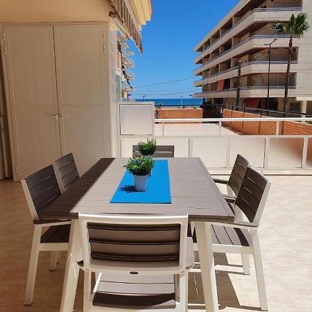 Apartamento Con Gran Terraza, Piscina Y Con Vistas Al Mar, A Solo 50 M De La Playa Daimus Eksteriør bilde